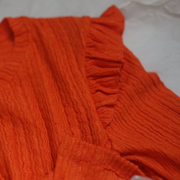 NWT Ruffled Cardigan. - Picture 6 of 9